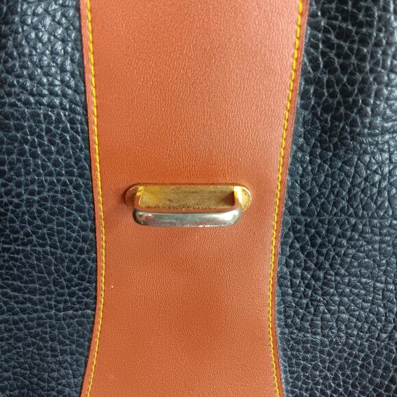 Dooney & Bourke All Weather Leather Pebbled Vintage Briefcase Messenger Bag - Picture 9 of 16